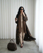 Load image into Gallery viewer, BROWN - BY THAHAB ABAYA